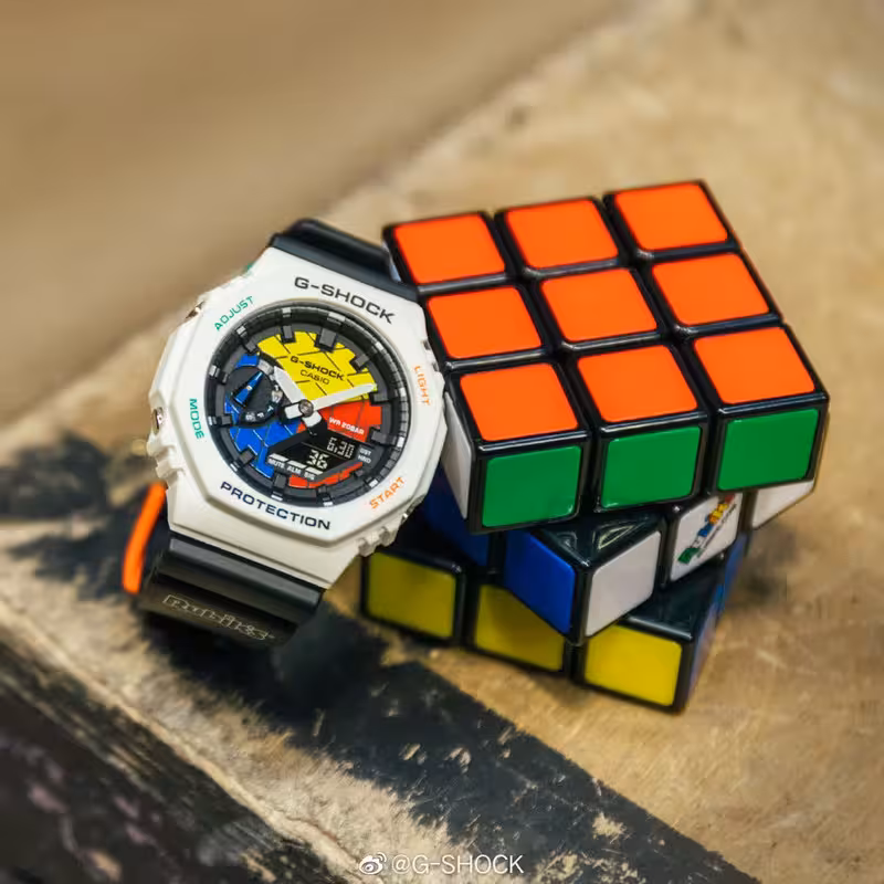 G-Shock کاسیو مدل CASIO-GAE-2100RC-1ADR