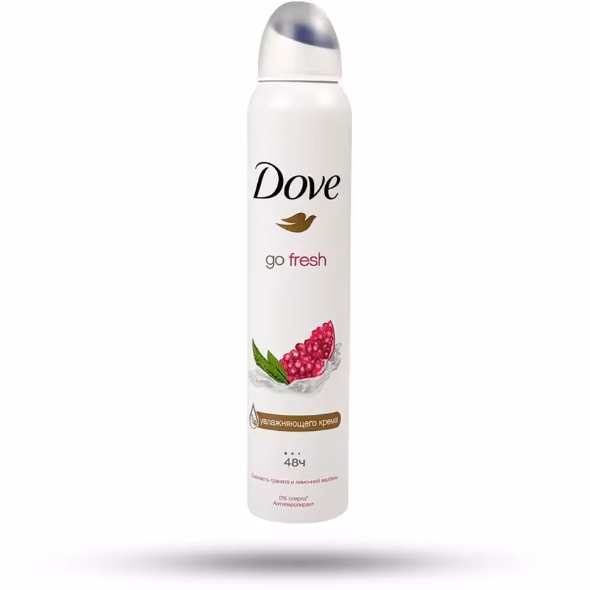 اسپری ضد تعریق داو مدل  انار و به لیمو DOVE GO FRESH حجم 250 میل