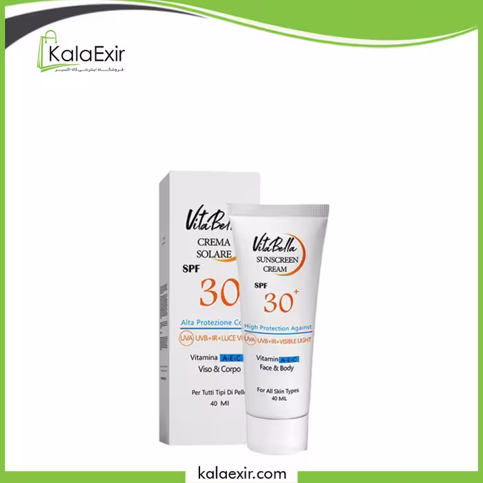 کرم ضد آفتاب ویتابلا با SPF30 و حجم 40 میلی‌لیتر
