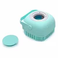 لیف ماساژور سیلیکونی مخزن دار کیولوکس رنگ آبی فیروزه ای  کد LC-2808