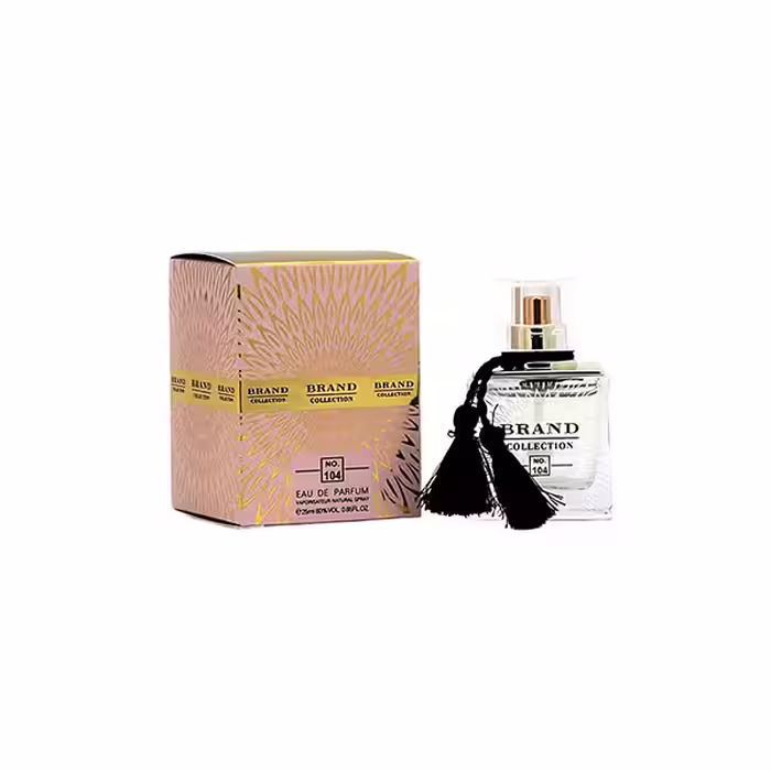 عطر جیبی برند کالکشن کد 104 NO زنانه حجم 25 میلی لیتر