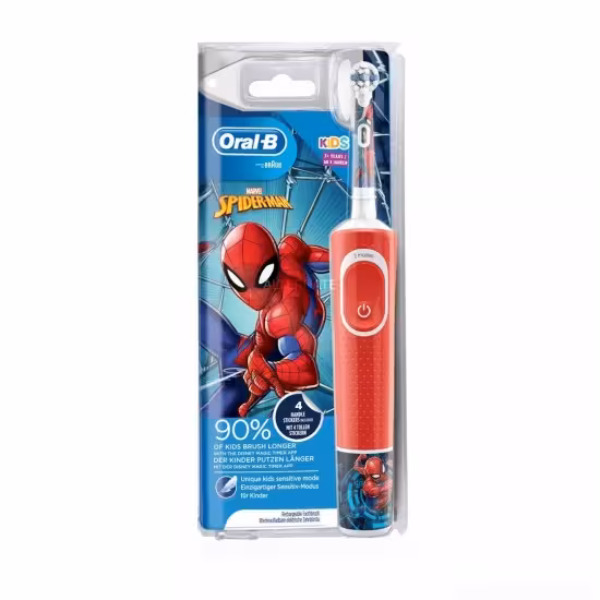 مسواک برقی اورال بی ویتالیتی پسرانه مدل SPIDER MAN