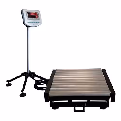 باسکول 300 کیلویی غلطکی نمایشگر متحرک محک