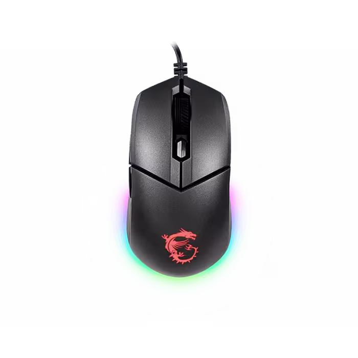 موس گیمینگ ام اس آی مدل CLUTCH GM11 با نور RGB