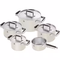 سرویس قابلمه 9 پارچه زولینگ مدل پیور رنگ کرم ZWILLING Pure Cookware