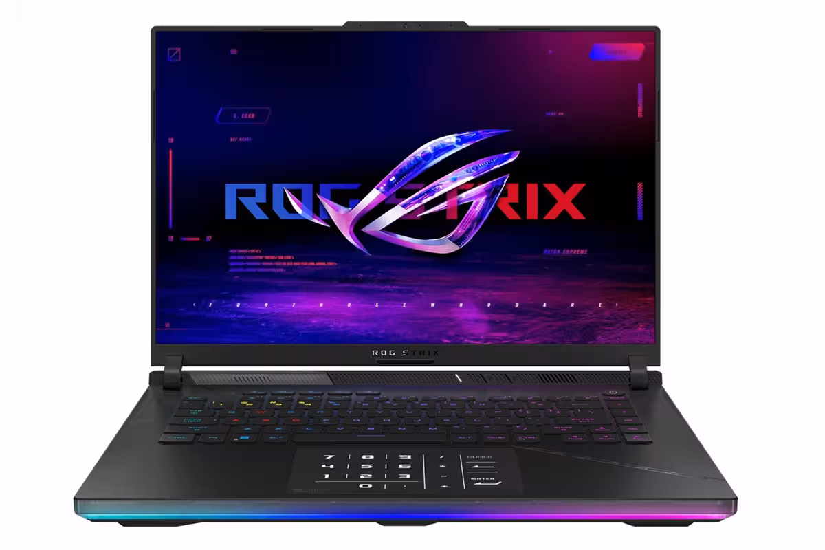 لپ تاپ 18 اینچی گیمینگ ایسوس مدل ROG Strix Scar 16 G634JY i9 13980HX 16G 1TB SSD RTX4090 16G