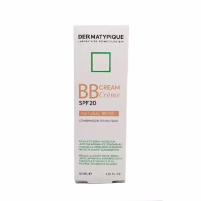 بی بی کرم spf 20درماتیپیک (بژ طبیعی)حجم 30 میل
