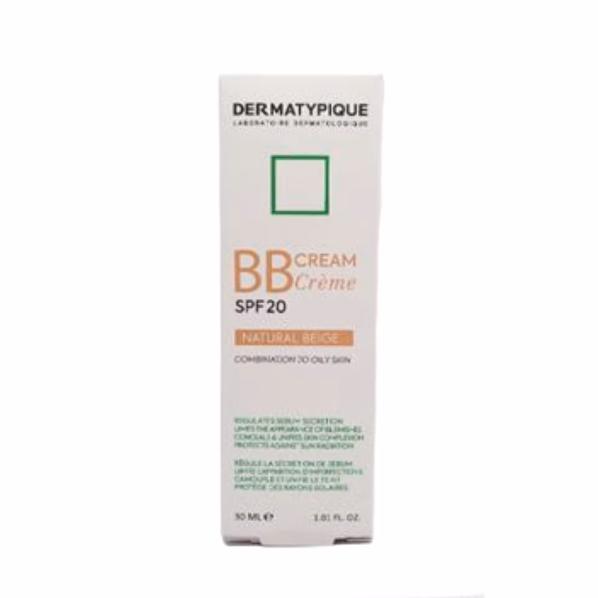 بی بی کرم spf 20درماتیپیک (بژ طبیعی)حجم 30 میل
