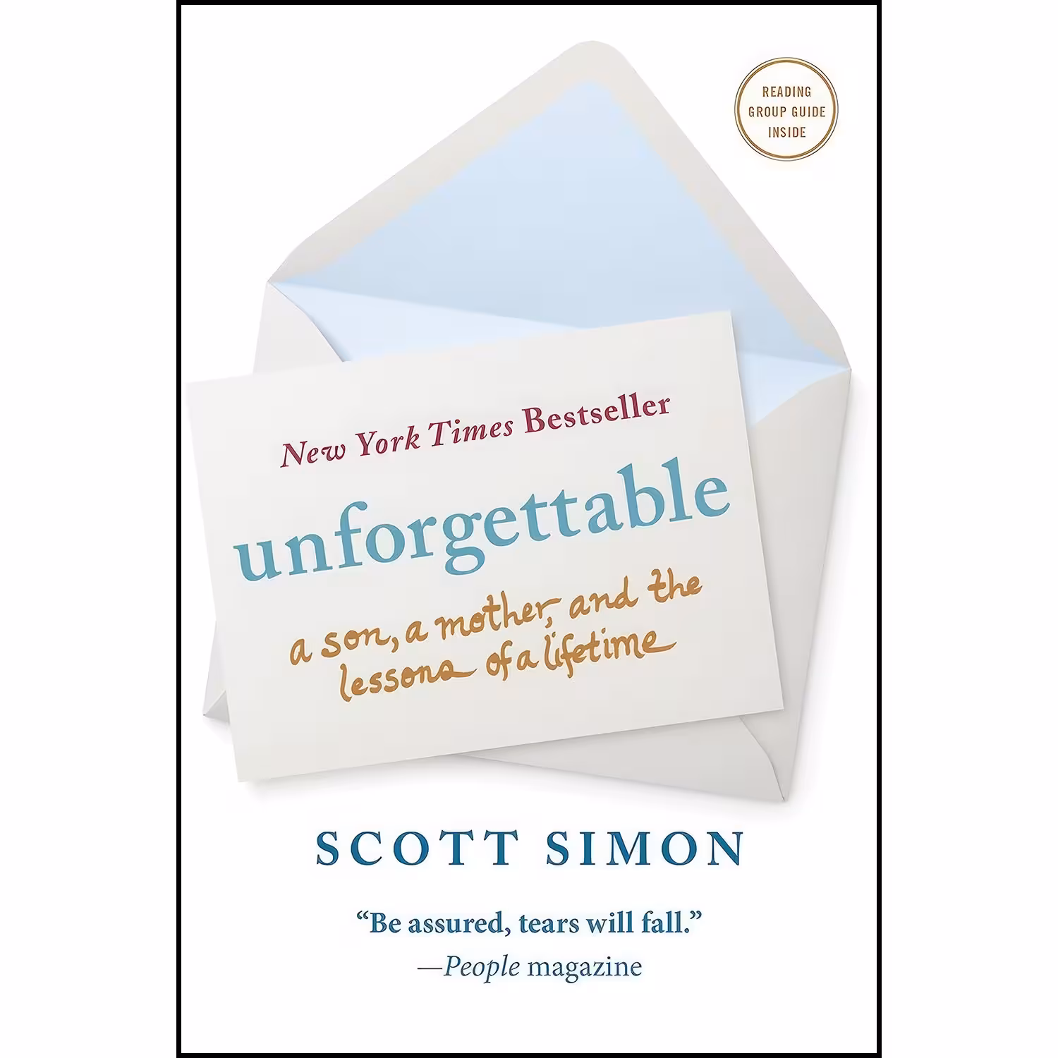 کتاب زبان اصلی Unforgettable اثر Scott Simon