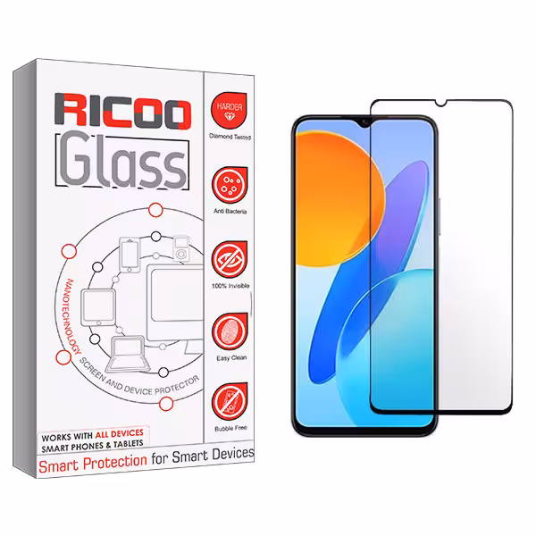 محافظ صفحه نمایش شیشه ای ریکوو مدل RC مناسب برای گوشی موبایل آنر X6