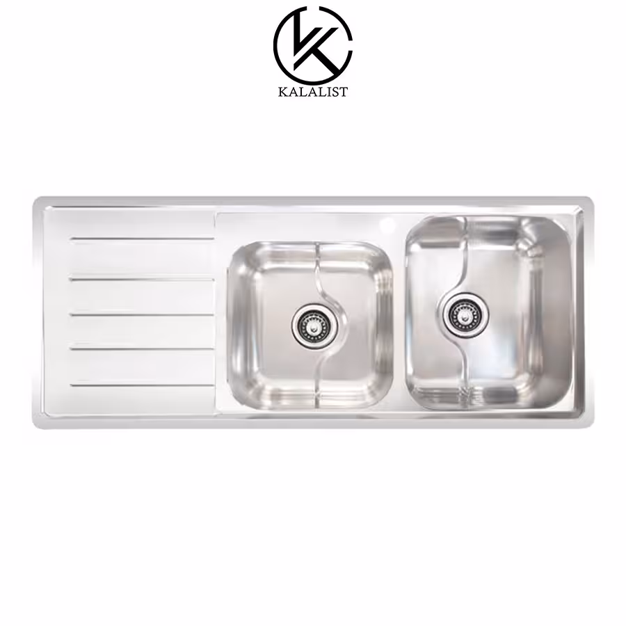 سینک ظرفشویی توکار برند نگین الماس مدل SA103