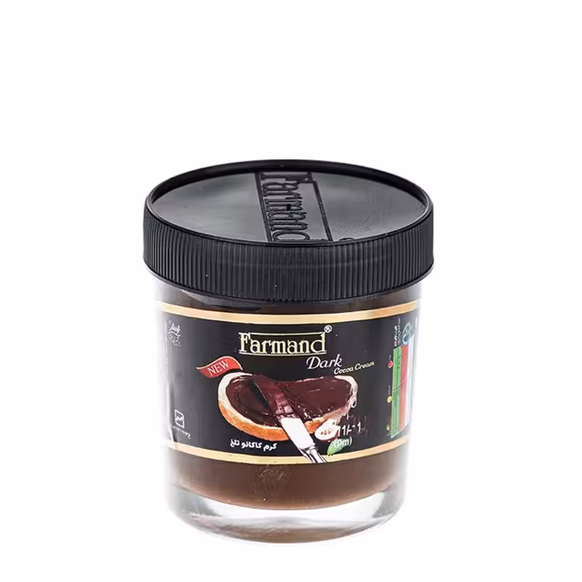کرم کاکائو تلخ فندقی فرمند 200 گرمی