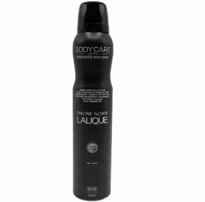 بادی کر اسپری بدن مردانه لالیک انکر نویر (Body Care Lalique Encre Noire Body Spray For Men 200ml)