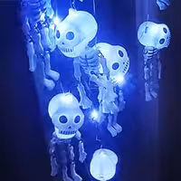 ریسه اسکلت چراغ دار