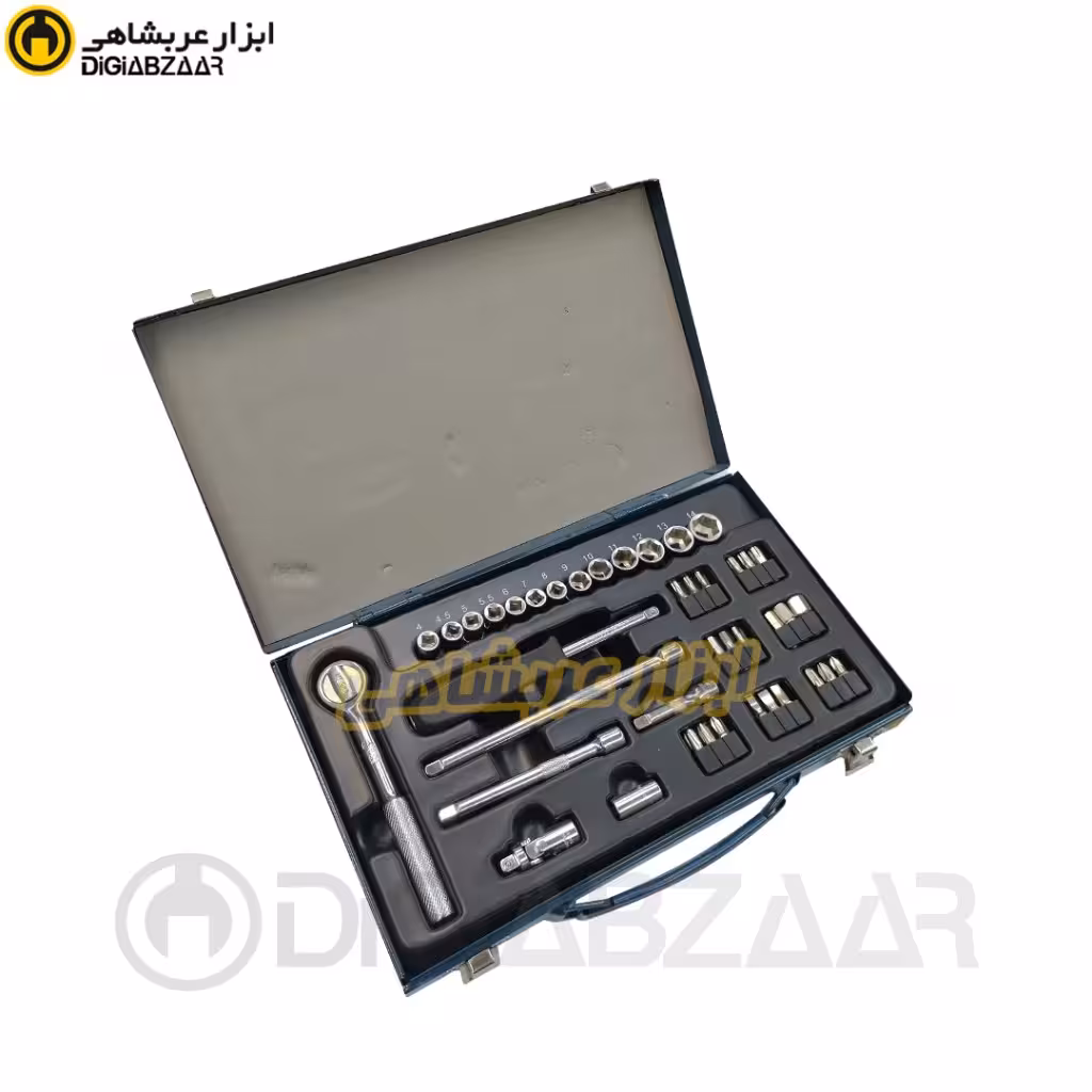 جعبه بکس 6 پر1.4 اینچ سفید 41 پارچه از 4 تا 14 میل مدل 016041 جیتک JETECH