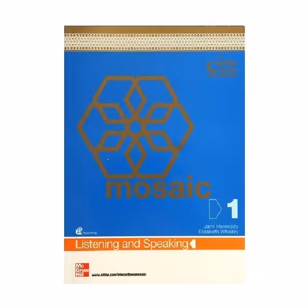 Mosaic Listening And Speaking 1 Gold Edition موزاییک یک لیسنینگ اند اسپیکینگ گلد ادیشن