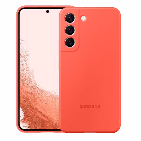 قاب سیلیکونی اورجینال پاک کنی سامسونگ مدل samsung Silicone Cover for S22