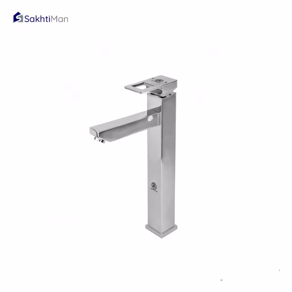 شیر روشویی بلند قهرمان مدل فلت رویال