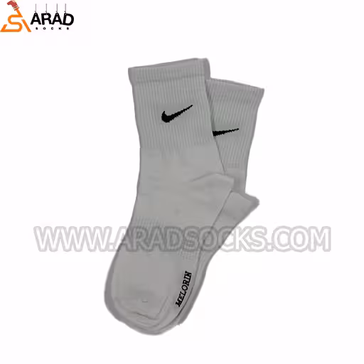 جوراب ساقدار نایکی سفید