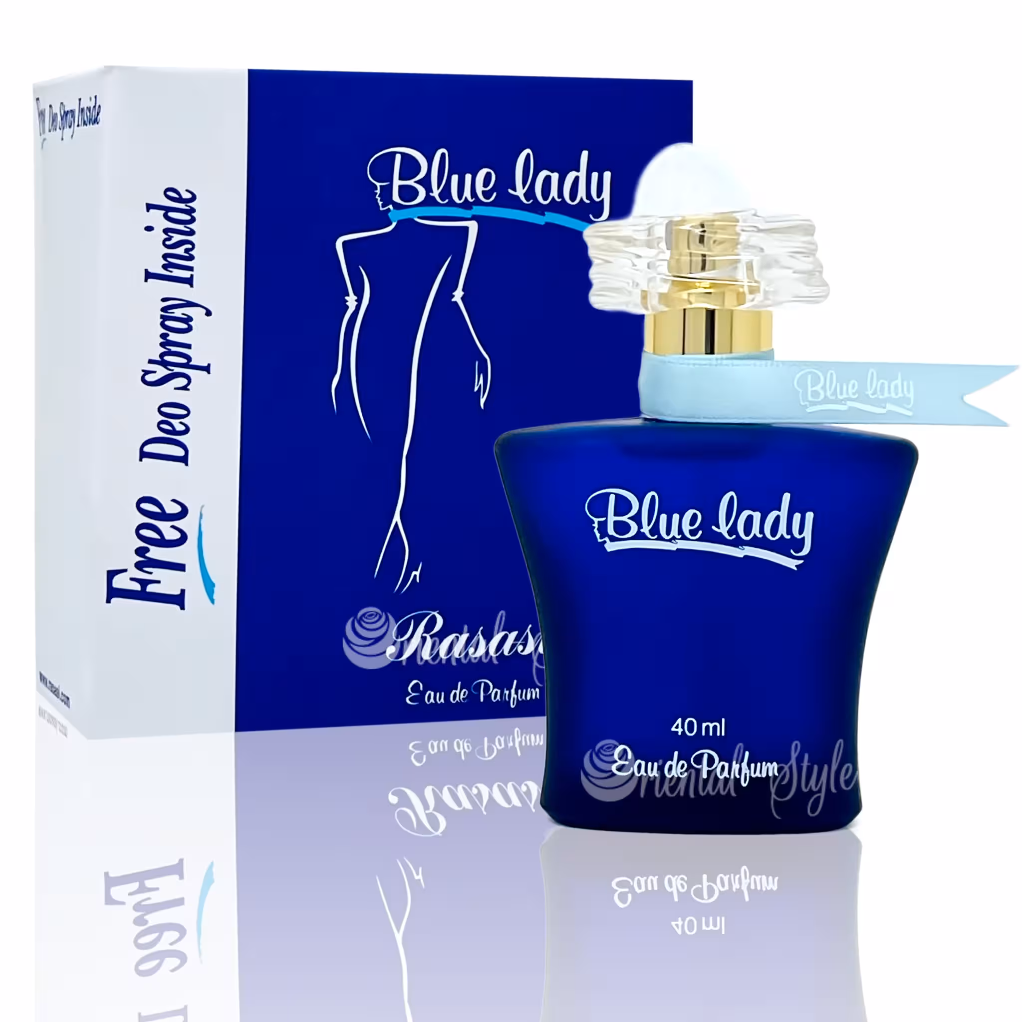 عطر ادکلن رصاصی بلو لیدی اورجینال (1میل) ماندگاری و پخش بو تضمینی 