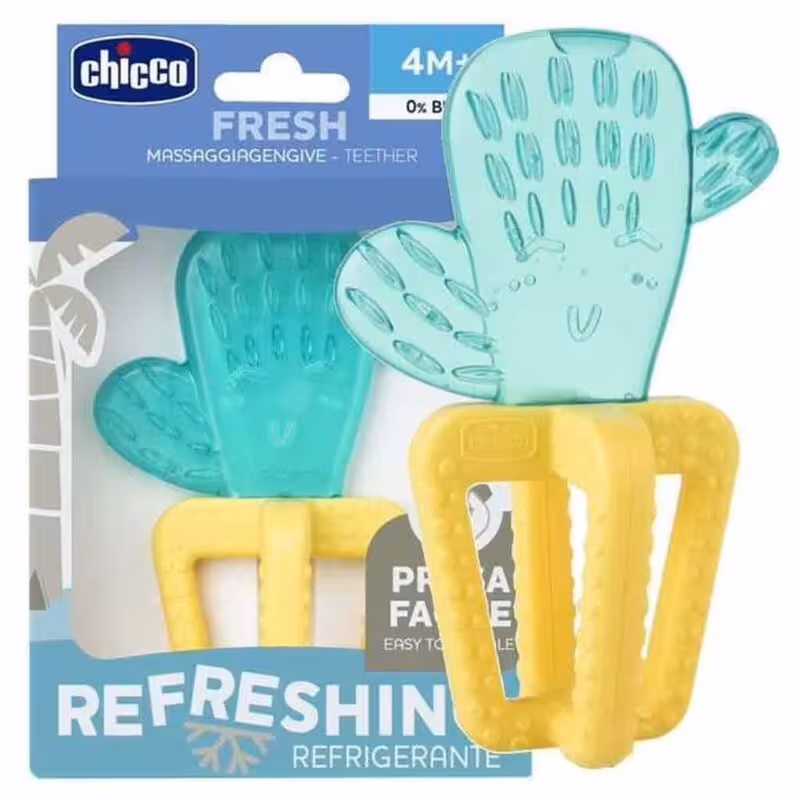 دندان گیر ایتالیایی چیکو Fresh Chicco مدل کاکتوس