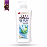 شامپو مو زنانه کلیر CLEAR مدل خنک‌کننده ice cool menthol حجم 650 میلی لیتر (اورجینال)