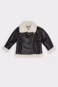 کاپشن نوزاد دختر مشکی دفکتو