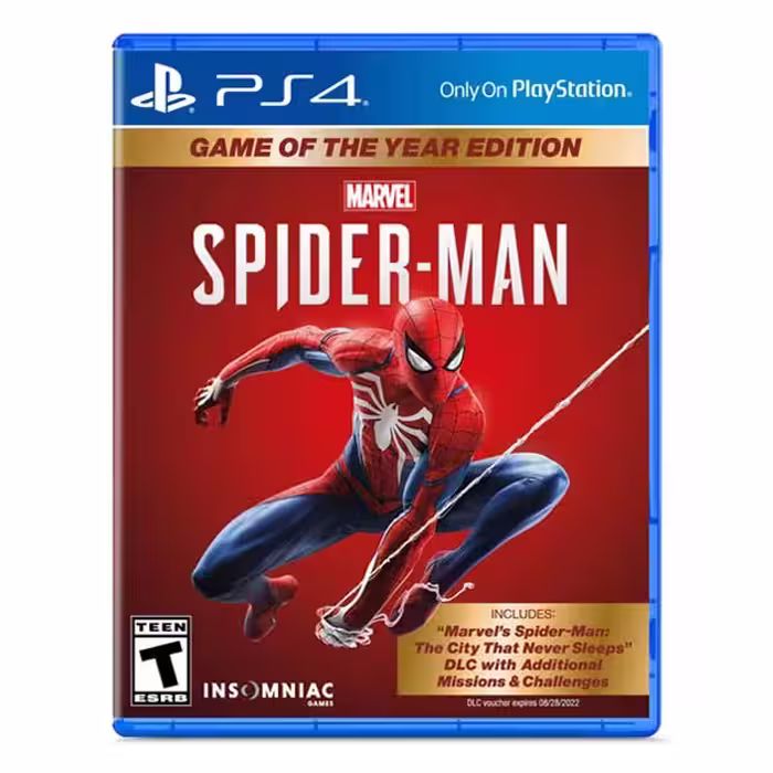 بازی Spider Man Game of the Year Edition برای PS4