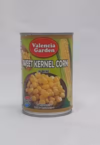 کنسرو ذرت شیرین والنسیا گاردن Valencia Garden Sweet Kernel Corn 425 Gr