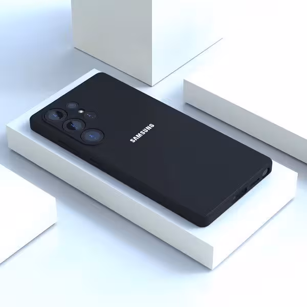 قاب سیلیکون اصلی S25ultraمشکی