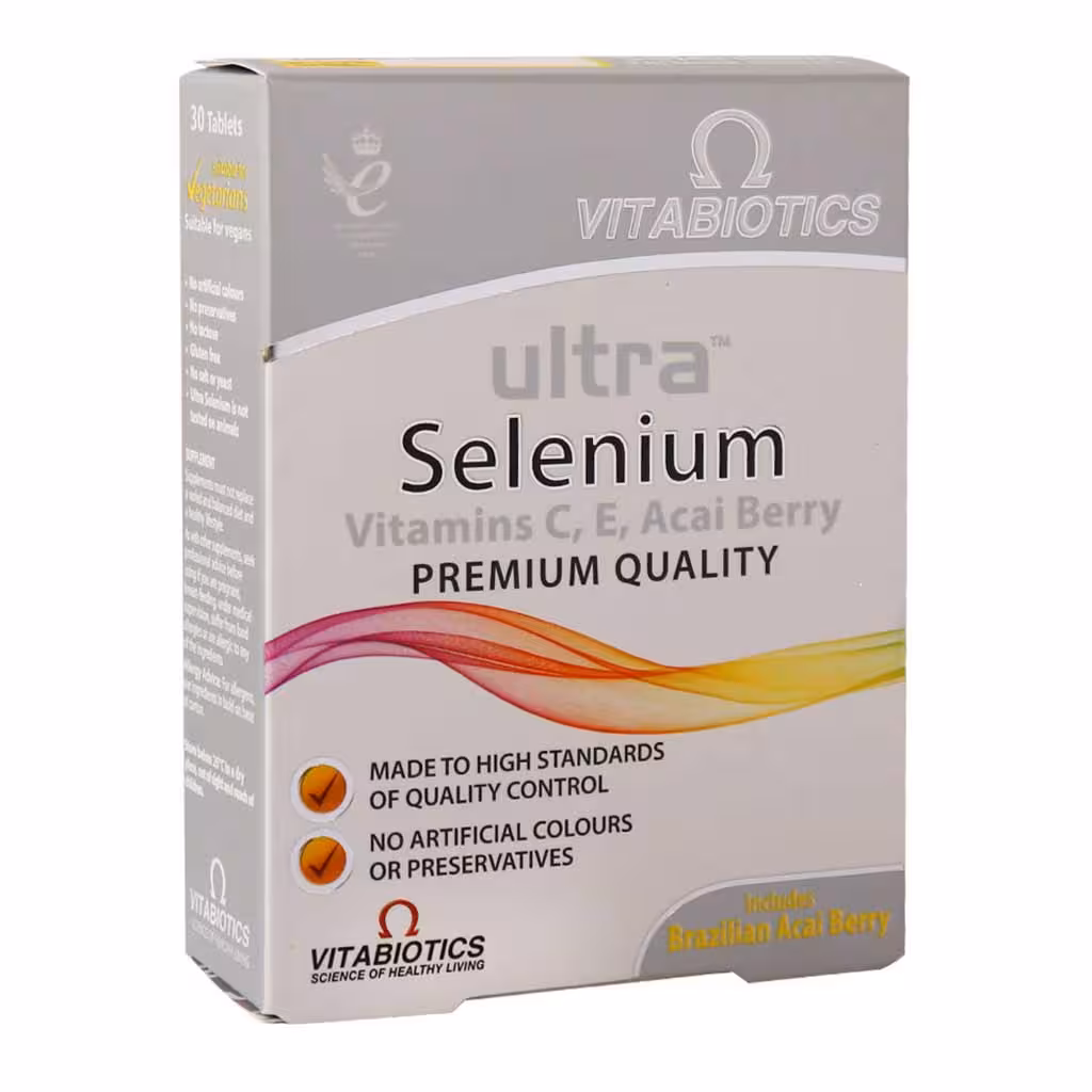 قرص اولترا سلنیوم 30 عدد ویتابیوتیکس Vitabiotics