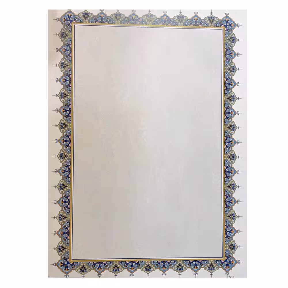 کاغذ تذهیب A4 گلاسه کد 21