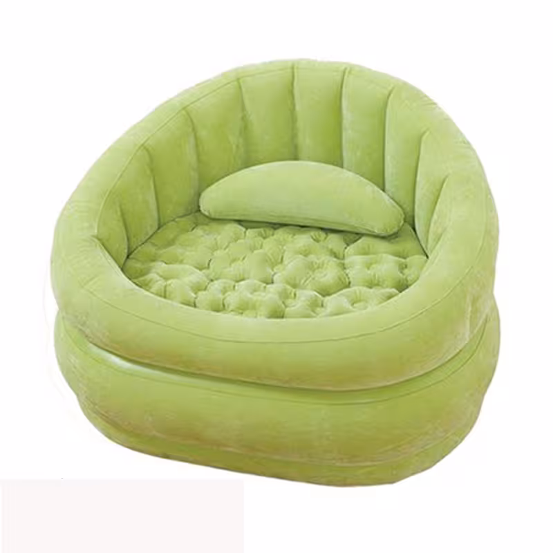 مبل بادی راحتی تک نفره سبز 68563