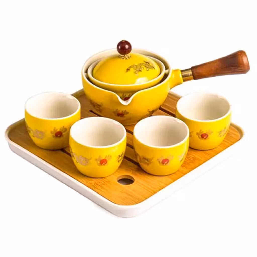 ست دم آوری چای مسافرتی 360 درجه کد K چین چای