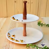 شیرینی خوری دو طبقه سرویس پذیرایی بابونه