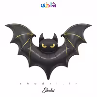 بادکنک فویلی خفاش سیاه