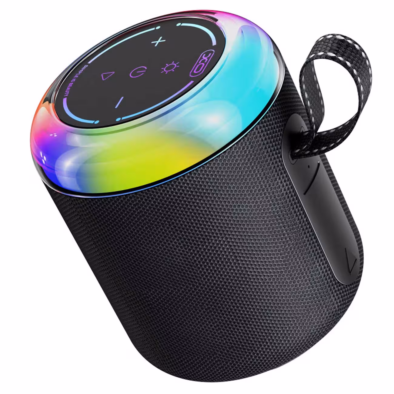 اسپیکر بلوتوثی قابل حمل شارژی ایکساو XO F67 با نور RGB