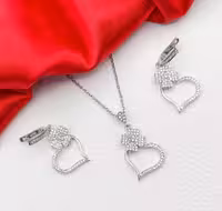 نیمست نقره جواهری کد 00100