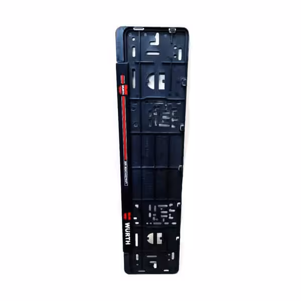 قاب پلاک پلاستیکی خشاپی دور قرمز