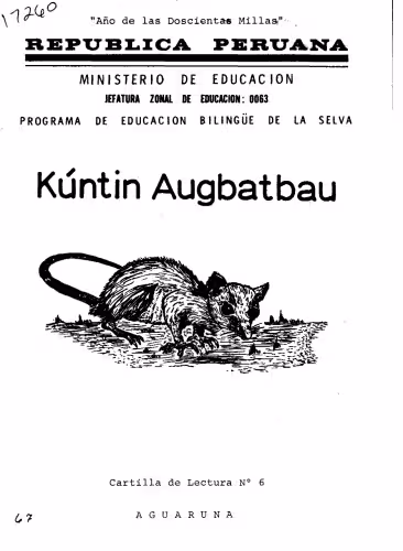 خرید و دانلود نسخه کامل کتاب Kúntin Augbatbau. Cuentos de los Animales