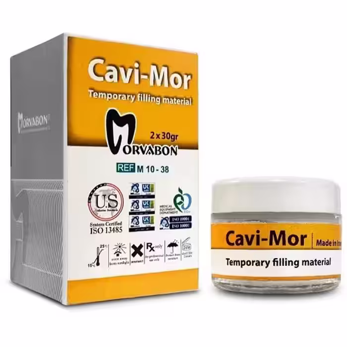 خمیر پانسمان موقت مروابن Cavi-Mor - فروشگاه تخصصی دندانپزشکی سپیرا