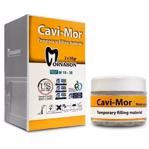 خمیر پانسمان موقت مروابن Cavi-Mor - فروشگاه تخصصی دندانپزشکی سپیرا