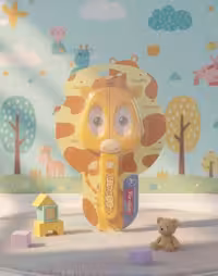 قیچی غلافدار کودک طرح حیوانات مدل زرافه