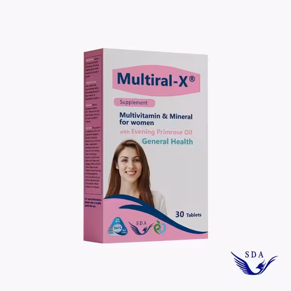 قرص مولتیرال – ایکس (30 عددی) سیمرغ داروی عطار