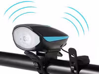 چراغ جلو و زنگ دوچرخه آر جی ال RJL مدل 7588-B