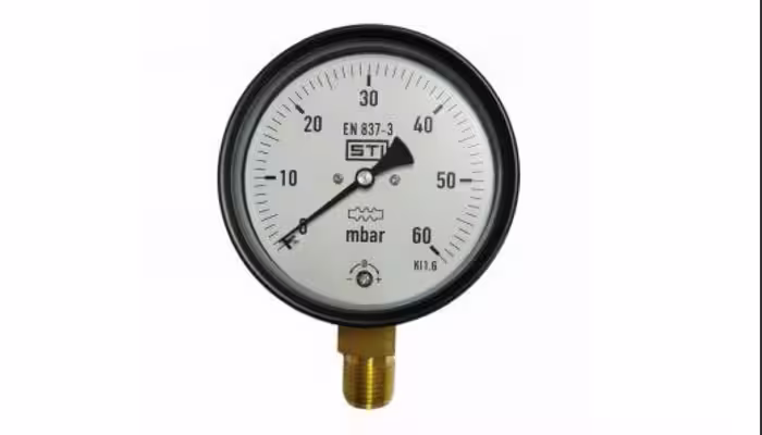گیج میلی بار معمولی class B(عمودی) GBM1401