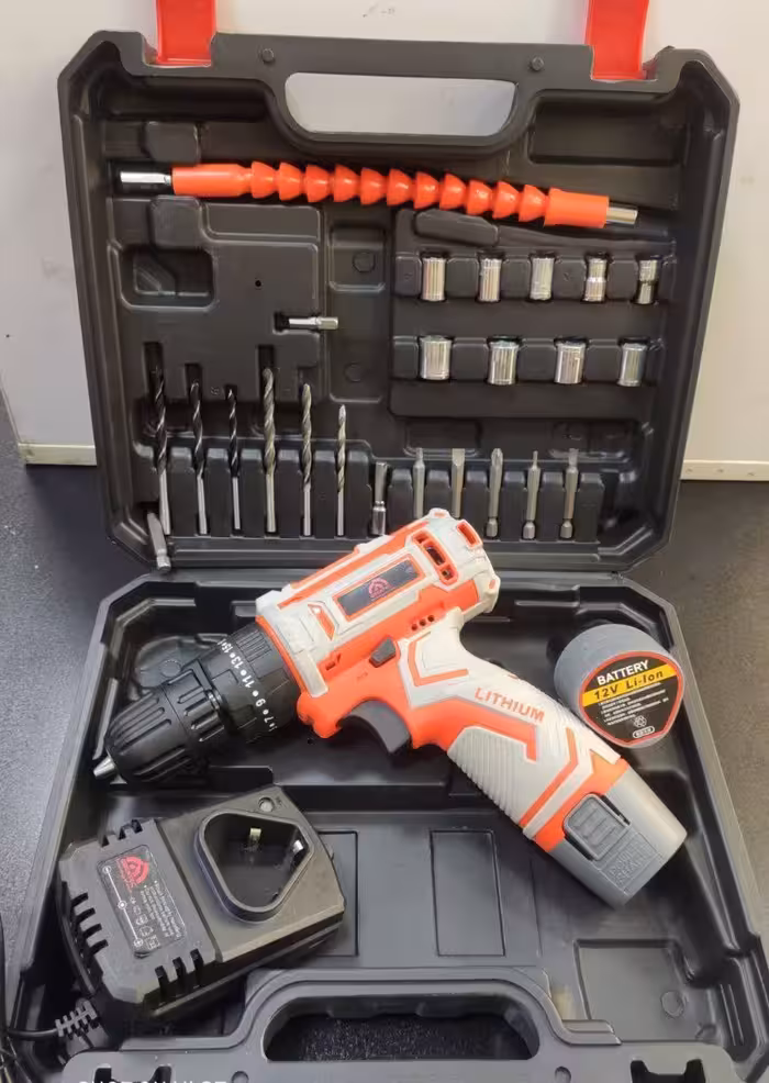 دریل شارژی 12ولت چکشی گریت مدل 12005