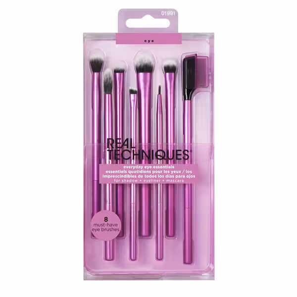 ست براش آرایش چشم ریل تکنیک مدل Everyday Eye Essentials