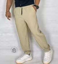 شلوار مردانه مدل کلاسیک کبریتی | کرم استخوانی