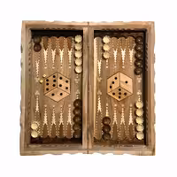 تخته نرد منبت طرح دایس